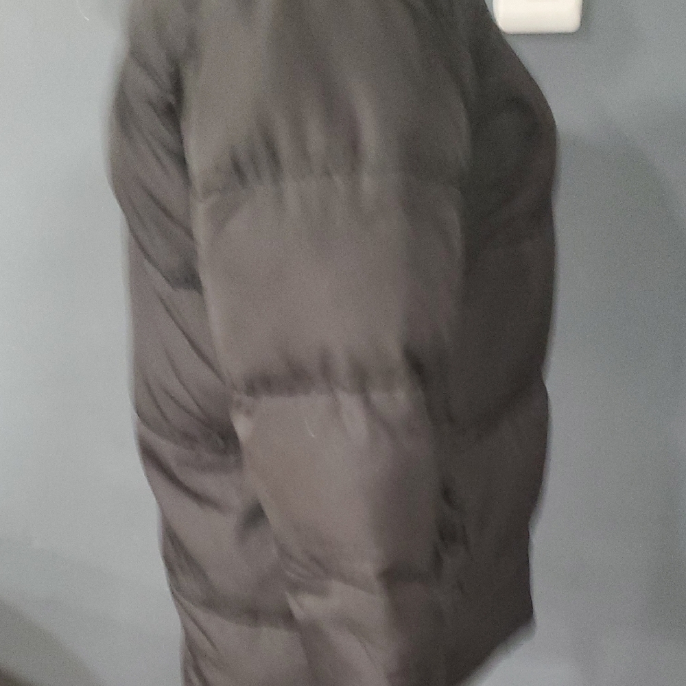 GAP Kids Black Hooded Puffer Jacket - Picture 5 of 15
